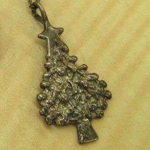 925 sterling silver necklace Christmas tree